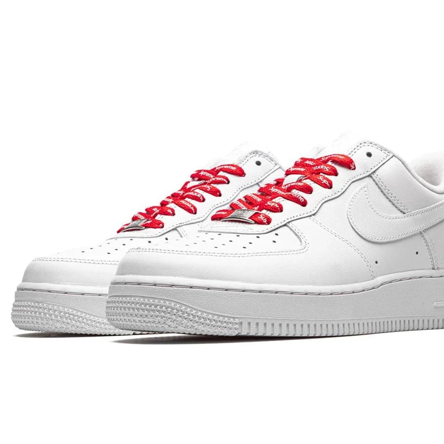 White Supreme Air Low 1 Force Nike 0520